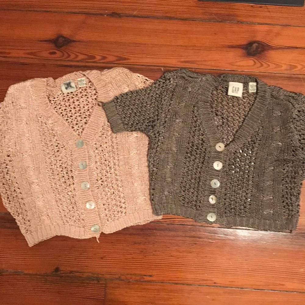 GAP Knitted Cropped Tops